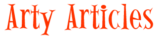 Arty Articles banner