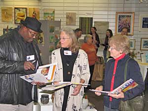 artists signing books