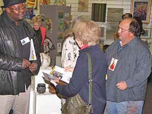 artists signing books