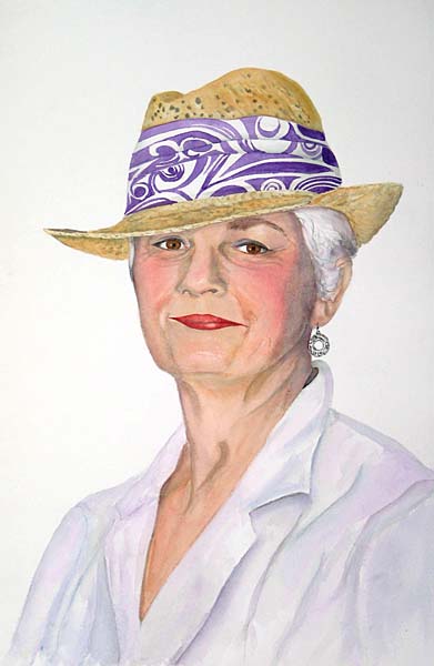 Nita Leland's self portrait