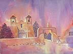 Mirage original watercolor by Nita Leland