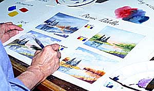 painting the four seasons