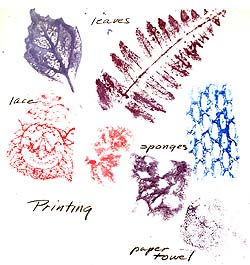 printing textures